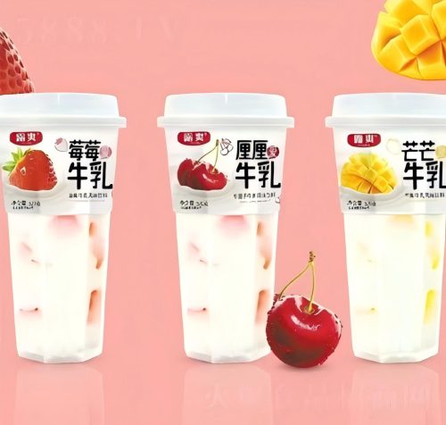 18 x 520ml Lushine Milk Drink Mango Flavor