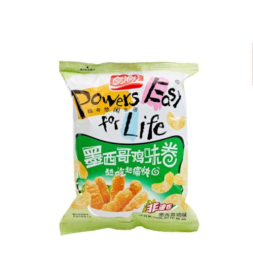 40x55g Panpan Rice Crackers Mexican Chicken Taco Flavor