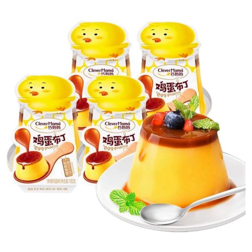 12x230g Qiao Mama Custard Pudding Caramel Flavor