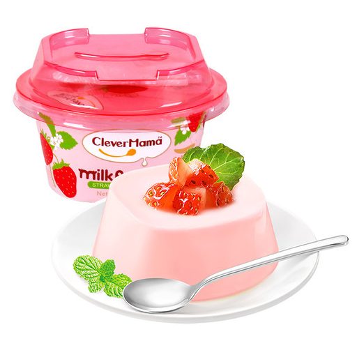 412克 QMM 草莓味酸奶布丁