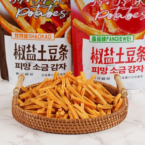 30x188g Xiangduoduo Salt and Pepper Potato Chips Tomato Flavor