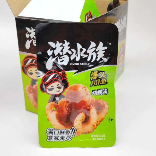 20x208g Diver Octopus BBQ Flavor