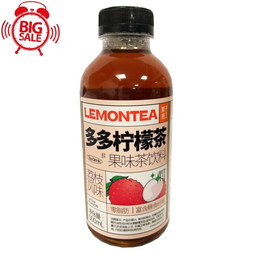 15x500ml Ripe Fruit Lemon Tea Lychee Flavor