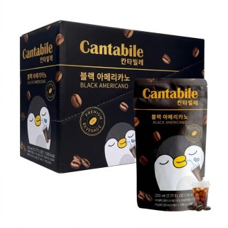 10DB Cantabile Black Americano Kávéital 230ml