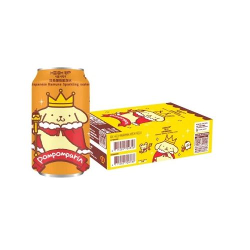 24X330 ml High Up Pudding Dog Szénsavas Üditőital, Vaníliás Ízesítéssel